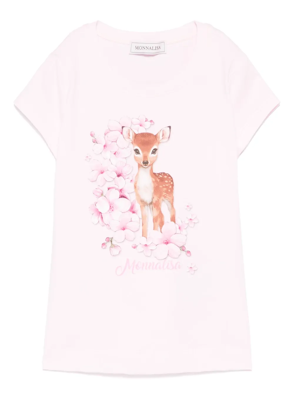 Monnalisa St. Bosco T-shirt Roze