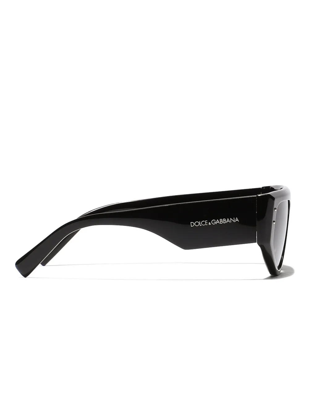 Dolce & Gabbana Eyewear Sharped zonnebril Zwart