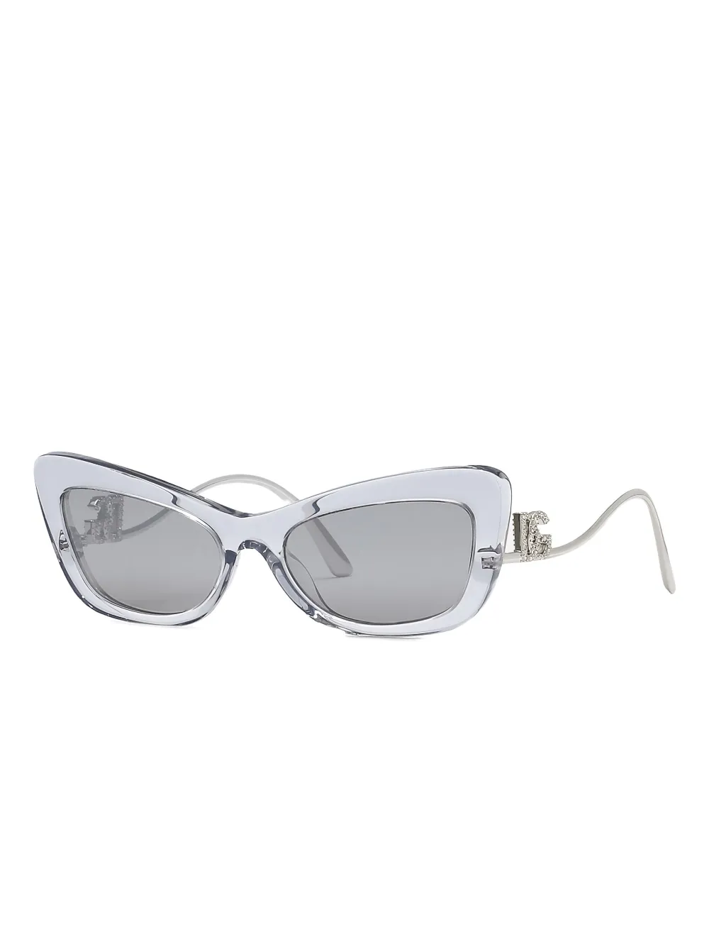 Dolce & Gabbana Eyewear Zonnebril met cat-eye montuur - Grijs