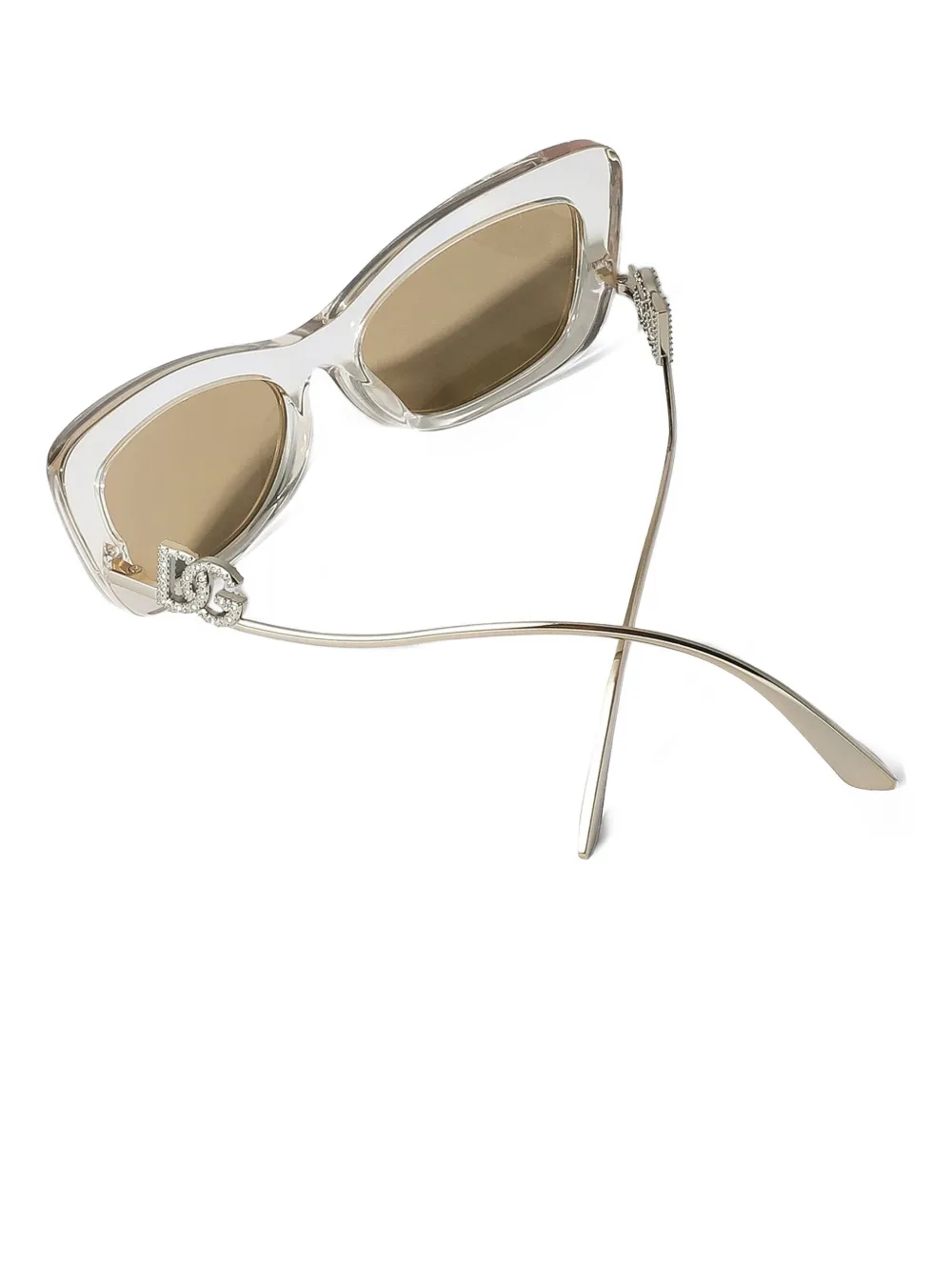 Dolce & Gabbana Eyewear crystal-embellished cat-eye frame sunglasses | Image 2