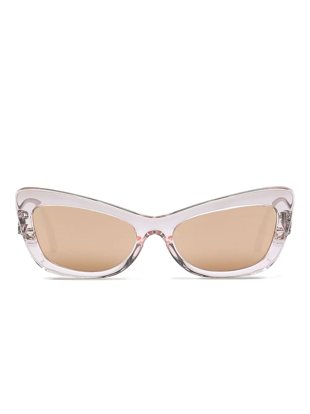 Dolce & Gabbana Eyewear Zonnebril met cat-eye montuur Roze