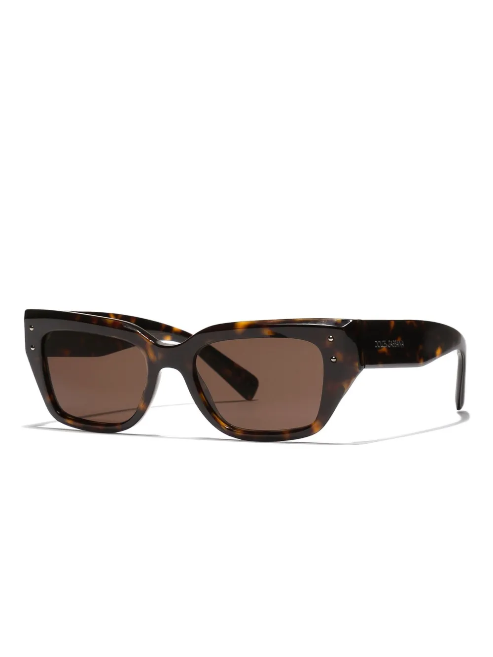 Dolce & Gabbana Eyewear Sharped sunglasses - Bruin