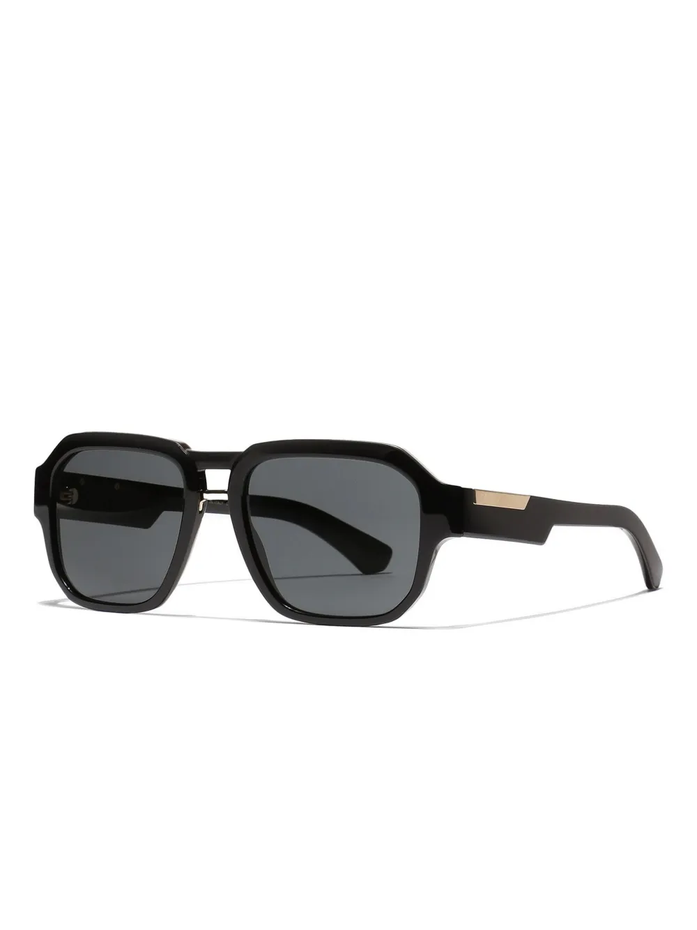 Dolce & Gabbana Eyewear oversize-frame sunglasses - Zwart