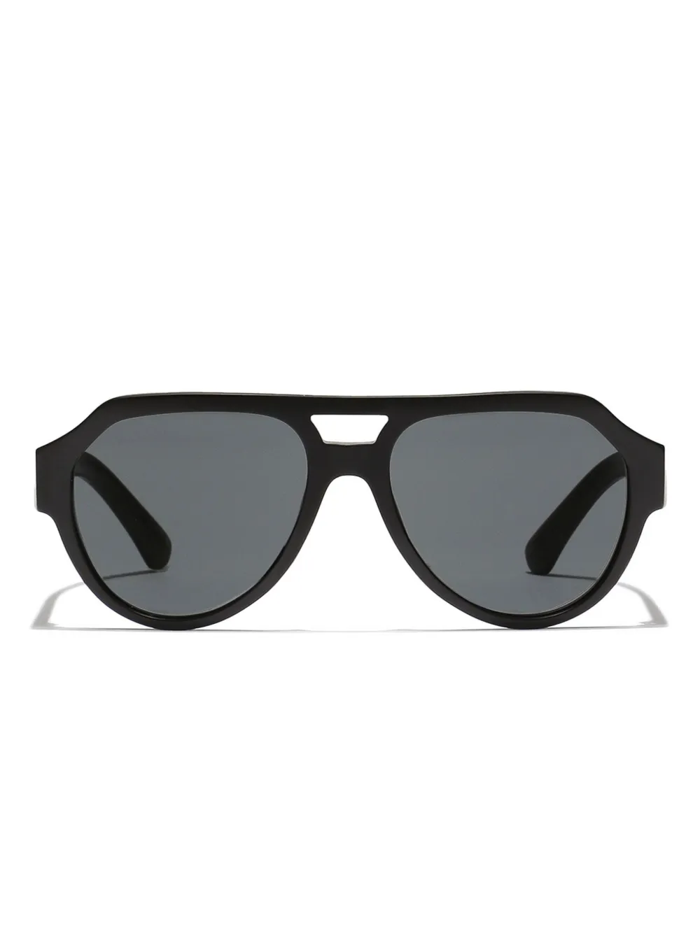 Dolce & Gabbana Eyewear Zonnebril met oversized montuur Zwart