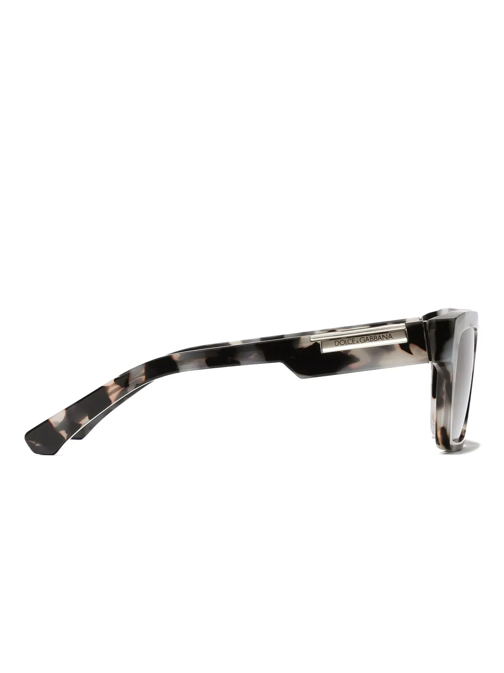 Dolce & Gabbana Eyewear Zonnebril met vierkant montuur Bruin