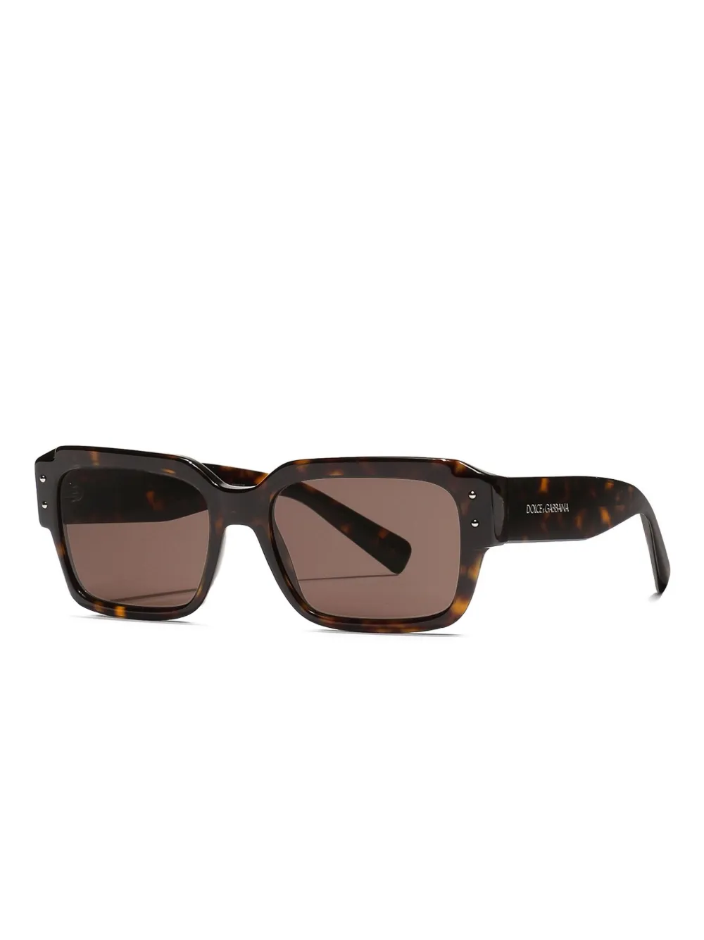 Dolce & Gabbana Eyewear Sharped sunglasses - Bruin