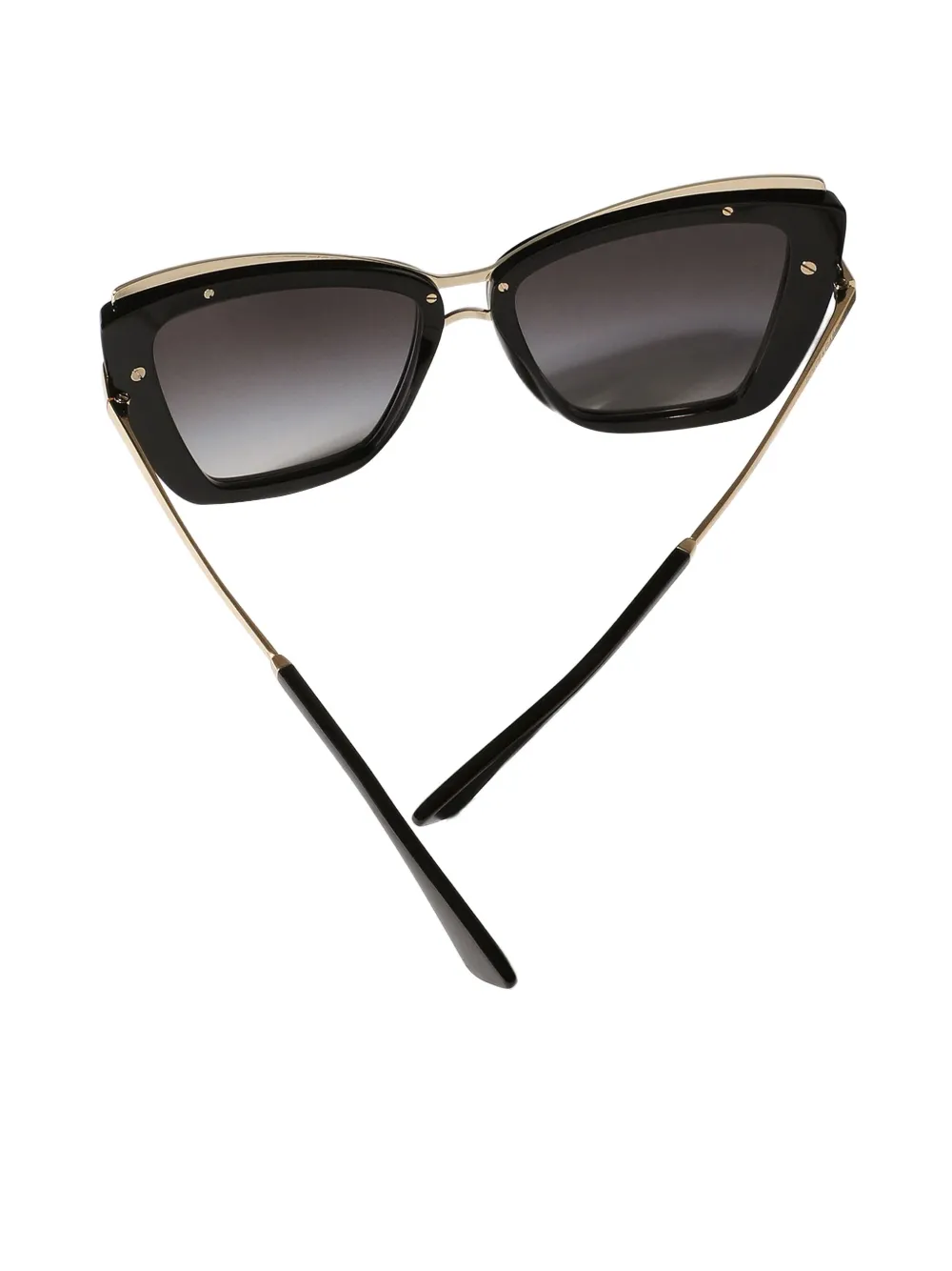 Dolce & Gabbana Eyewear Zonnebril met cat-eye montuur Zwart