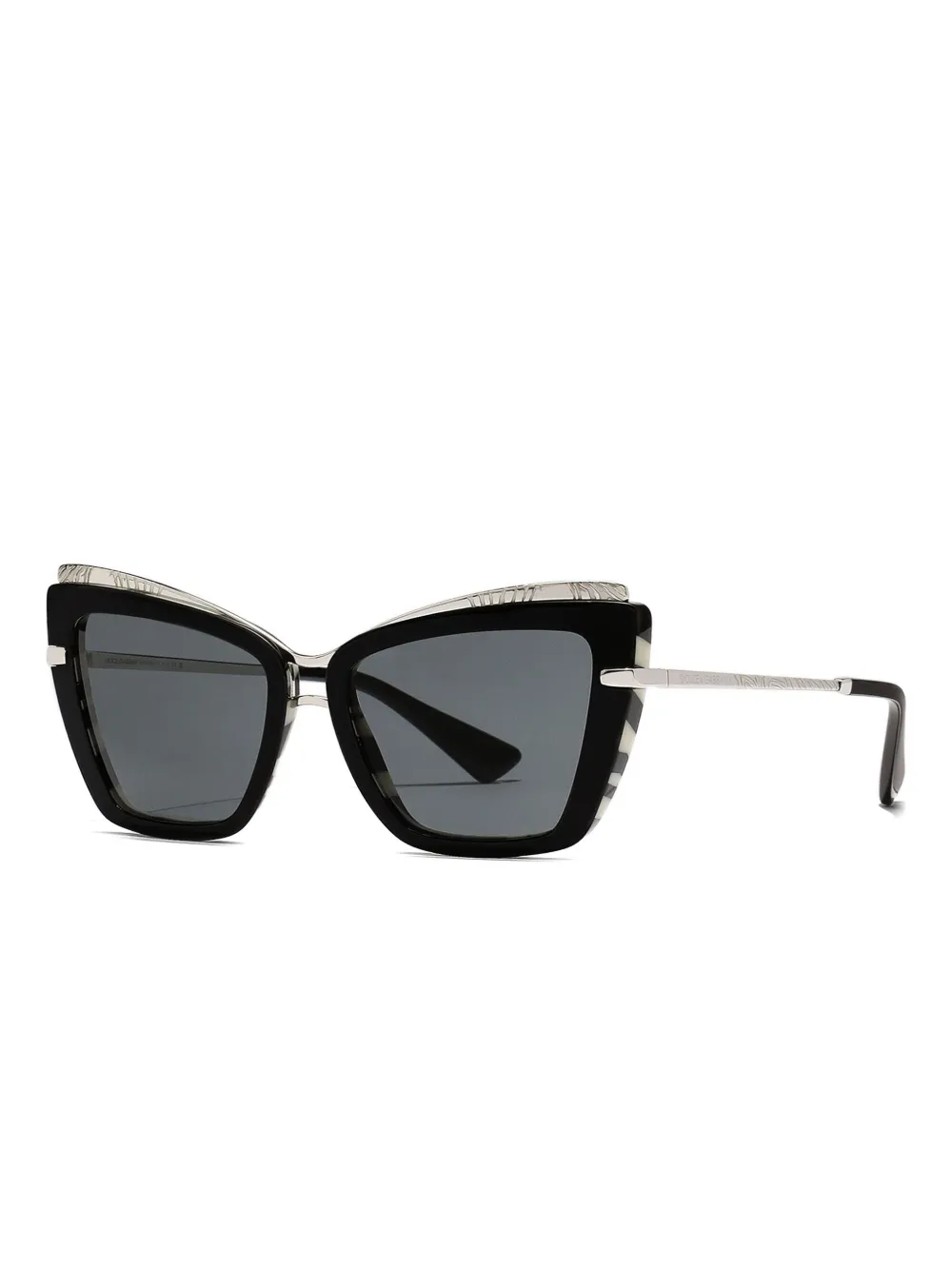 Dolce & Gabbana Eyewear cat-eye frame sunglasses - Zwart