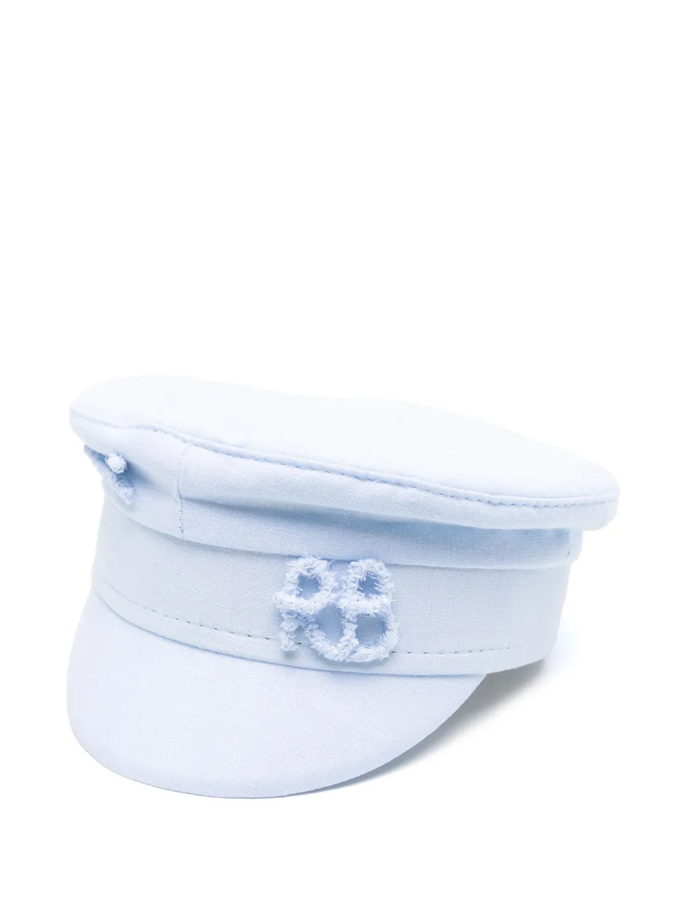 logo-appliqué baker boy hat