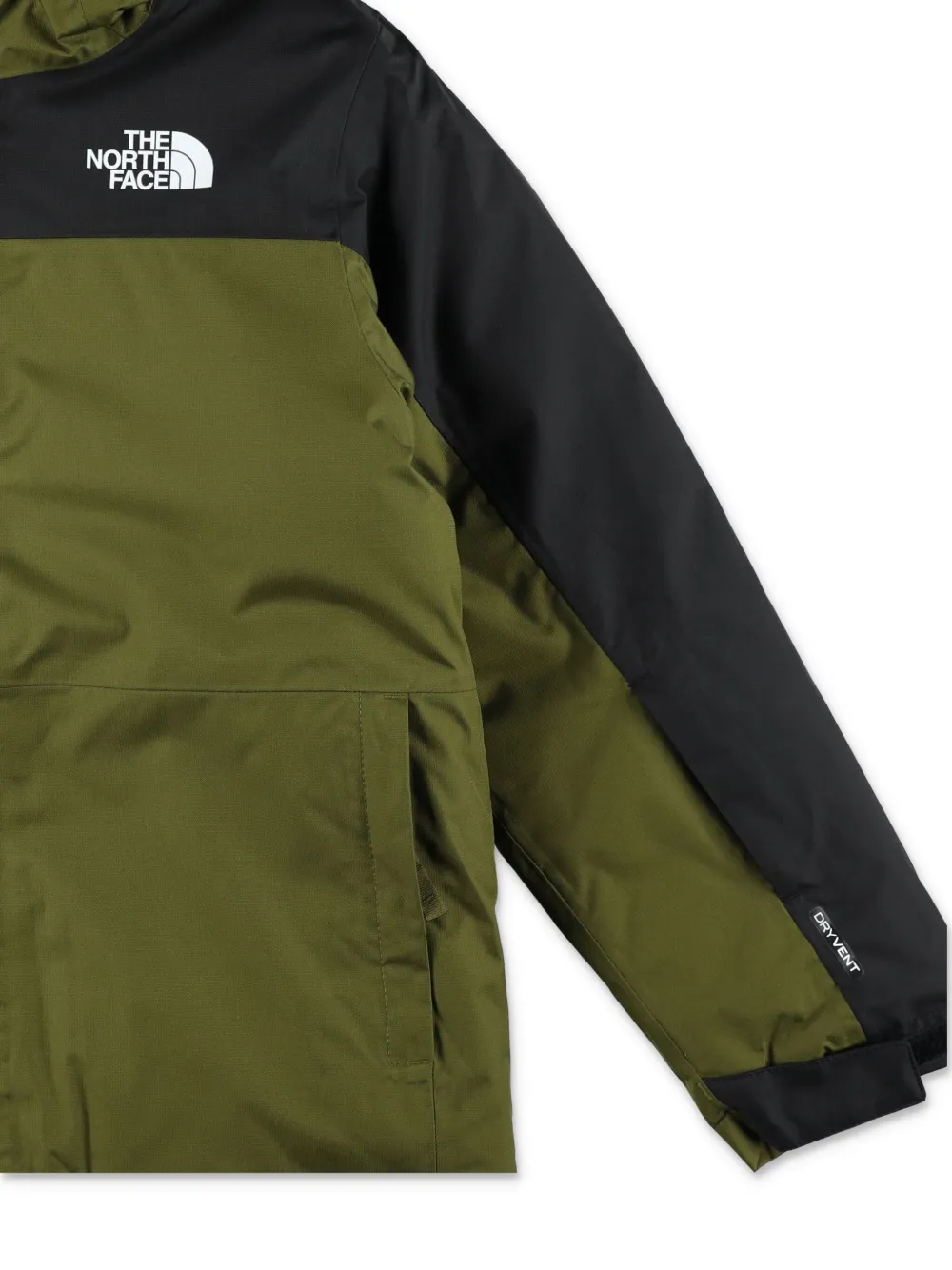 The North Face Kids Jack met logoprint Groen