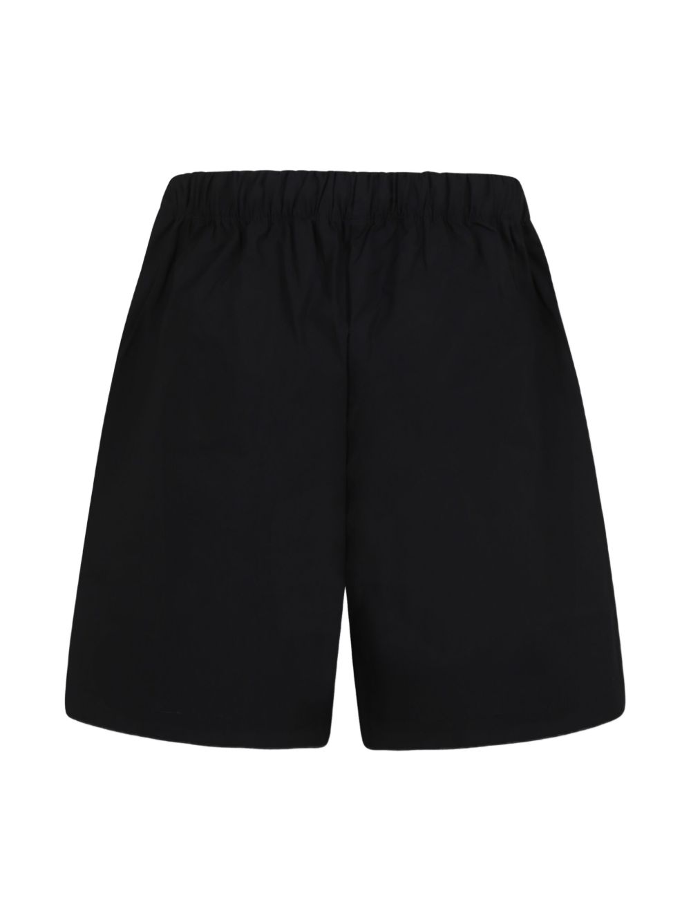 MSGM Kids logo-tag shorts - Zwart