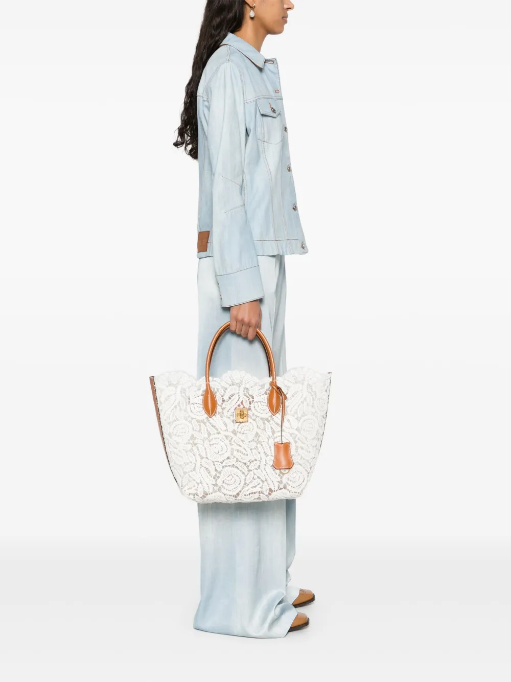Ermanno Scervino Maggie medium shopper - Wit