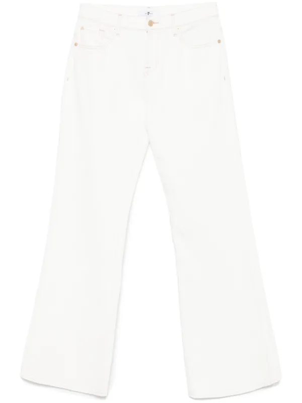 パンツ 7 FOR ALL MANKIND Women Straight Pants JSRCC14 0SG White 27858104_57570153_600.jpg