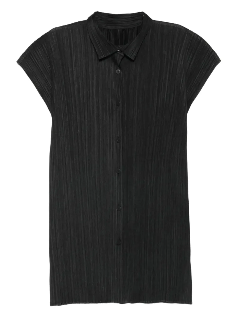 Pleats Please Issey Miyake Monthly Colors May blouse Zwart