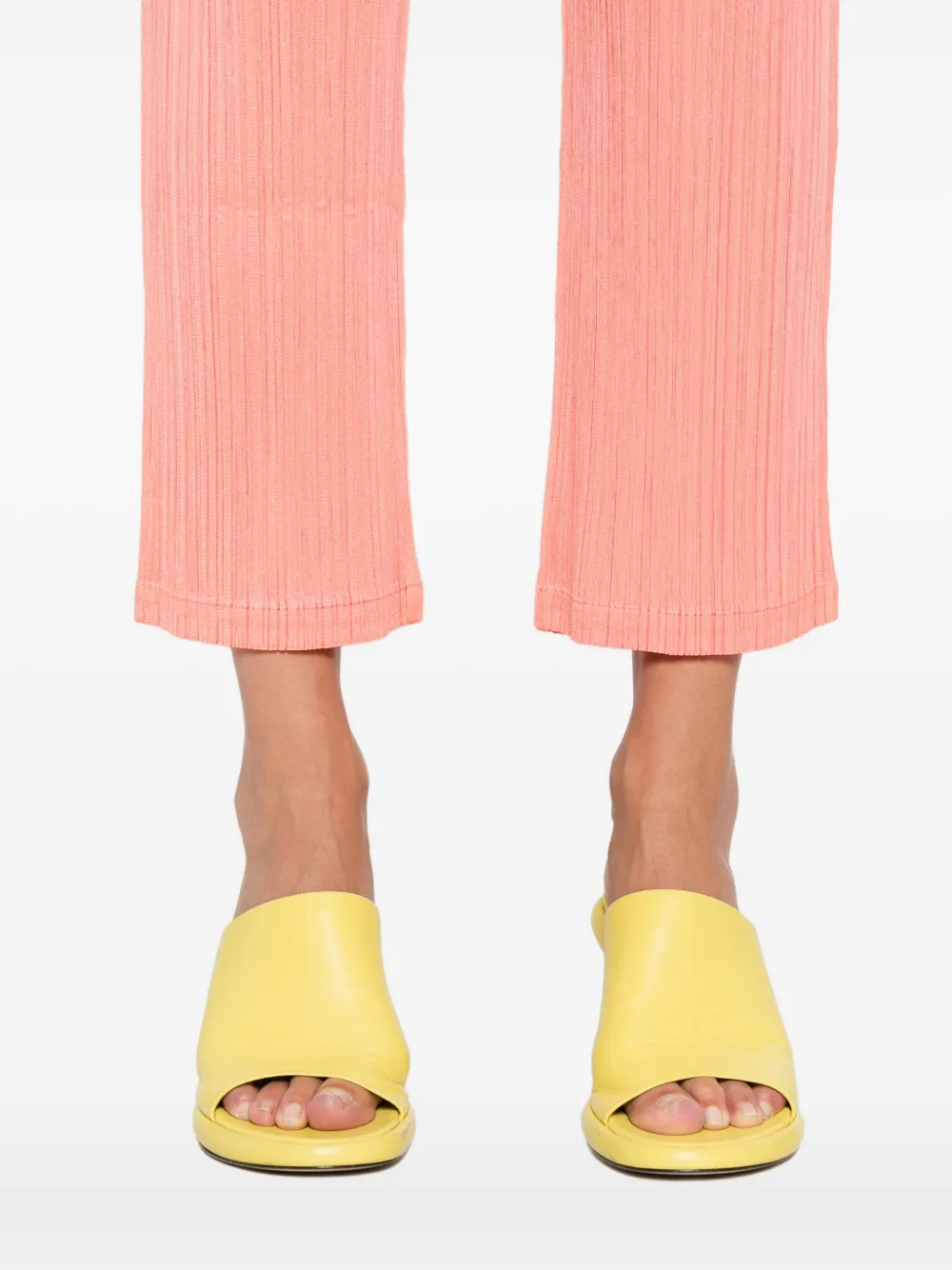 Pleats Please Issey Miyake Pleats Bottoms 1 trousers Oranje