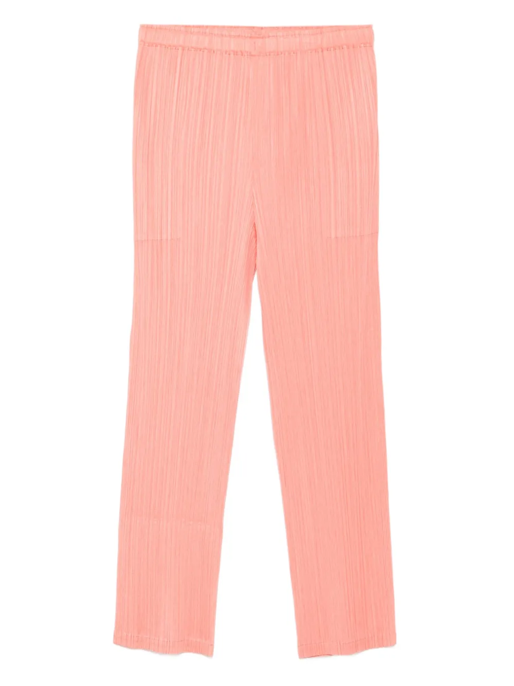 Pleats Please Issey Miyake 1 broek met geplooide pijpen Oranje