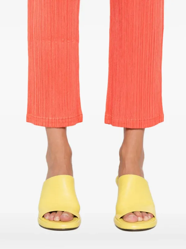 Pleats Please Issey Miyake Pleats Bottoms 1 パンツ | オレンジ