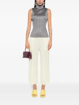 PLEATS PLEASE ノースリーブベスト Pleats Please Issey Miyake ウィメンズ ベスト＆タンクトップ