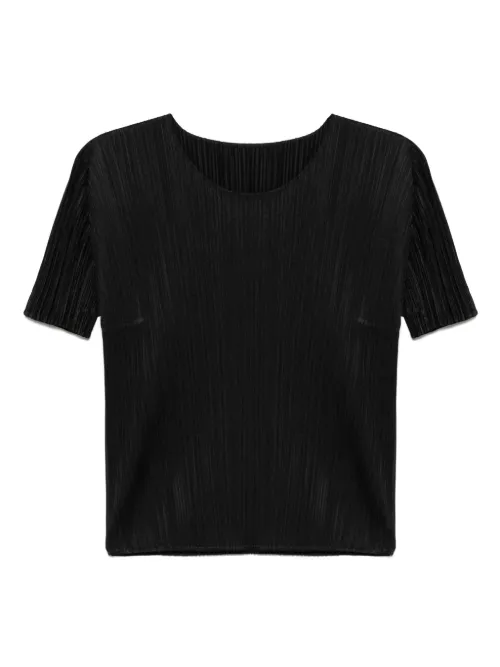 T-shirt à effet plissé - Pleats Please Issey Miyake - Modalova