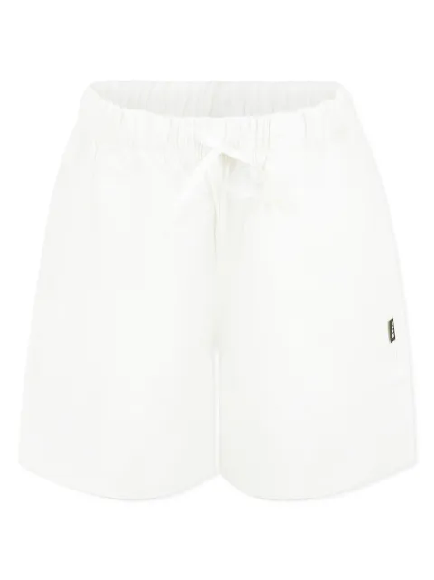 MSGM Kids logo-tag shorts 