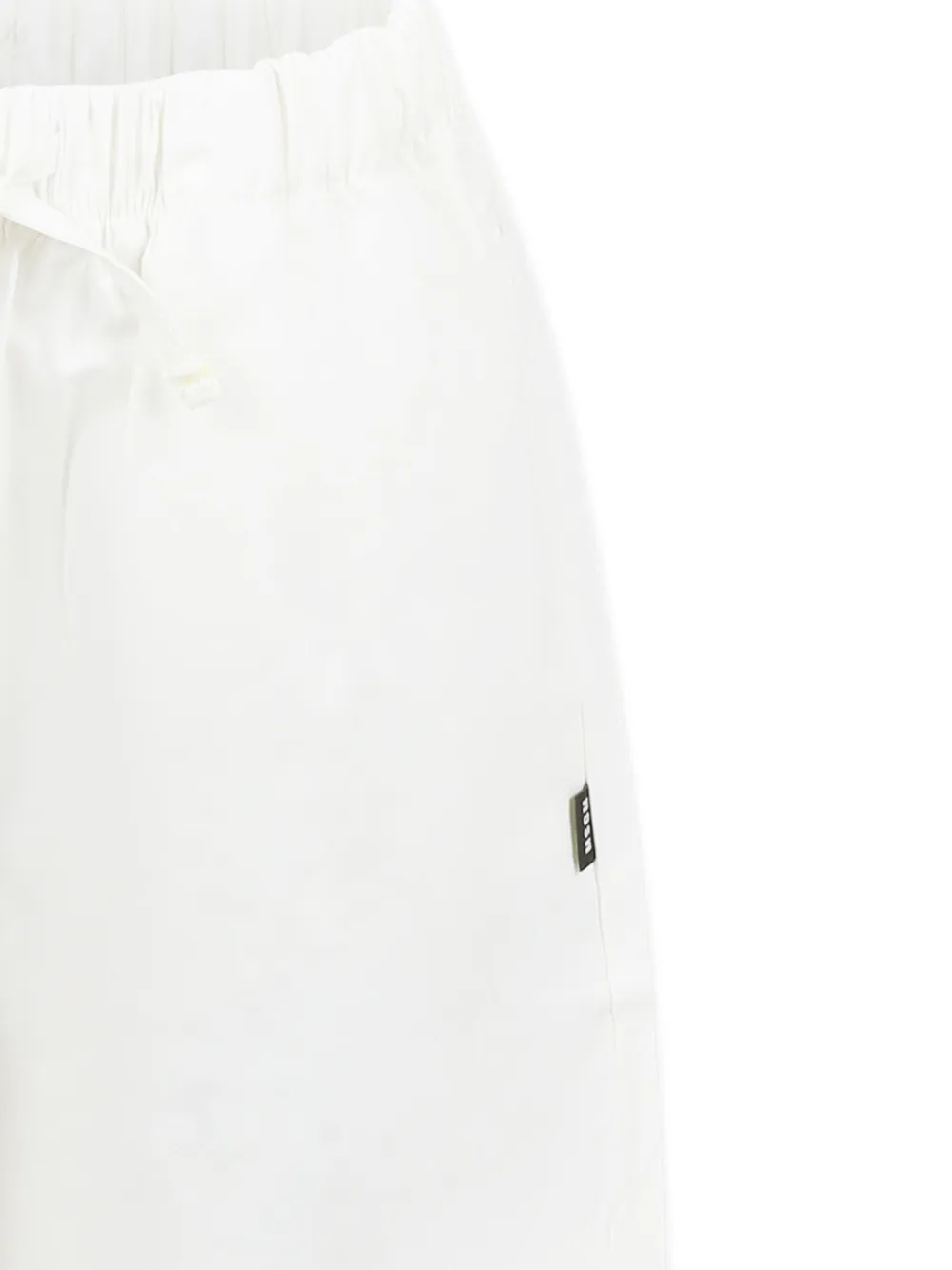 MSGM Kids Shorts met logotag Wit
