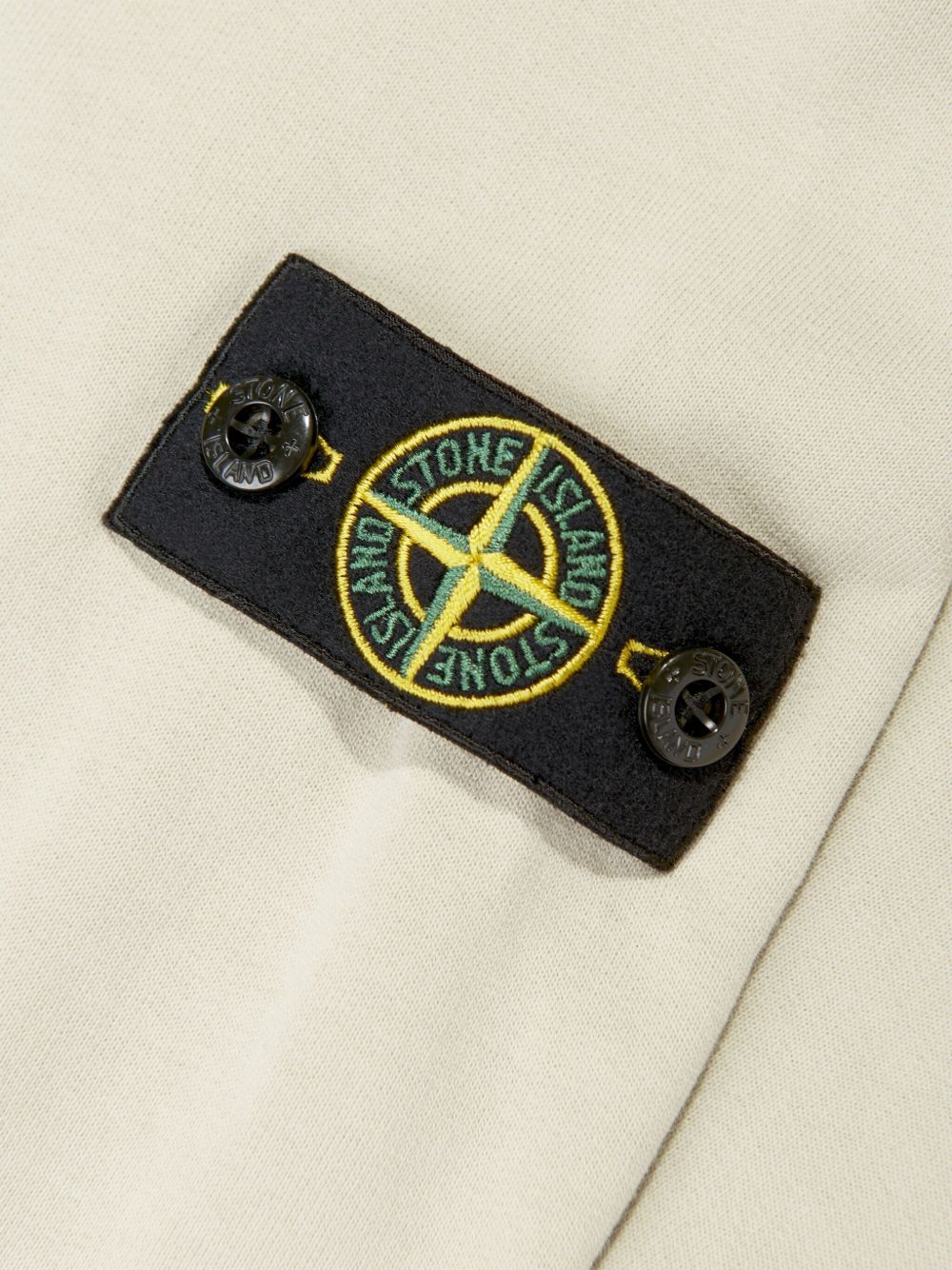 STONE ISLAND JUNIOR COMPASS-MOTIF HOODIE