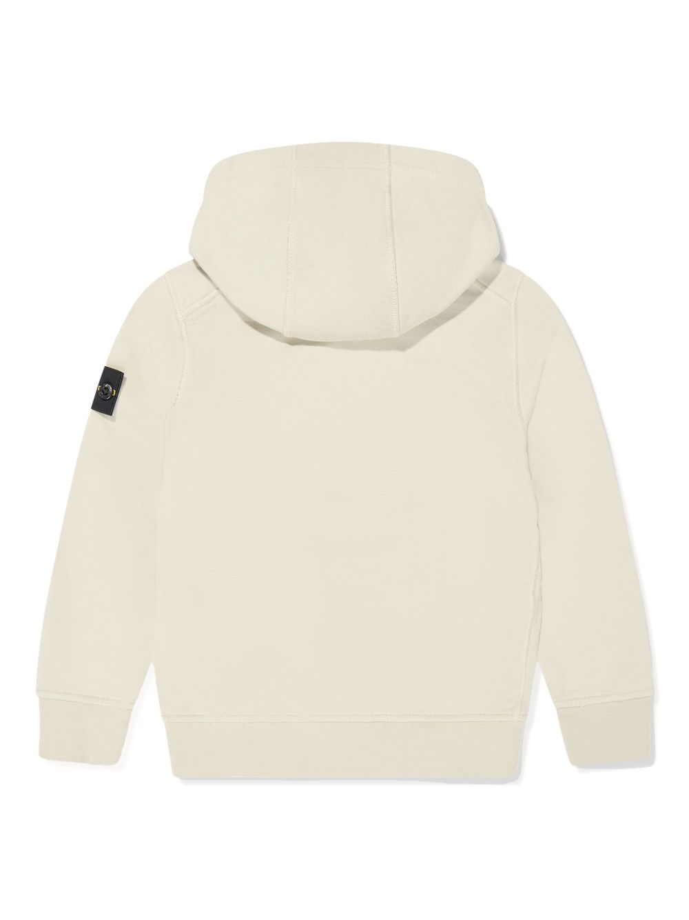 Stone Island Junior Compass-motif hoodie - Neutrals