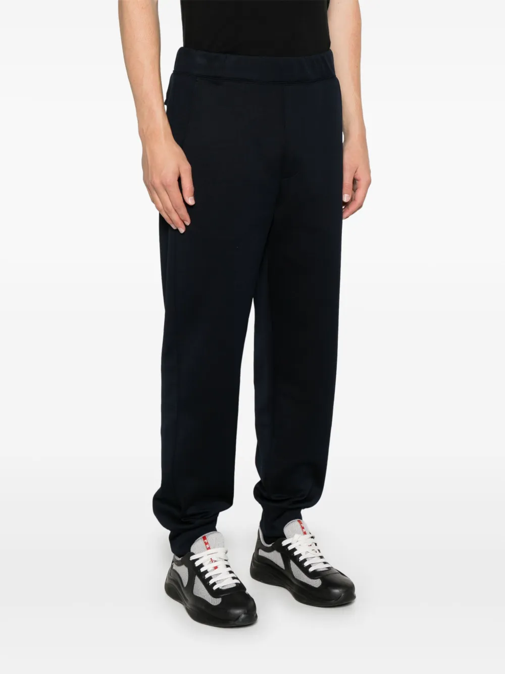 Prada Trainingsbroek met logo Blauw
