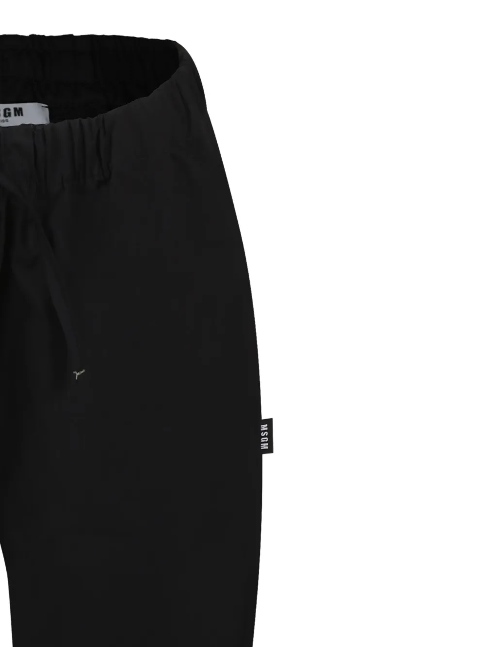 MSGM Kids Trainingsbroek met trekkoordtaille Zwart
