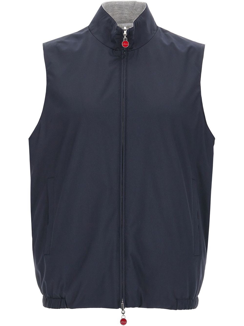 Kiton reversible gilet - Blue