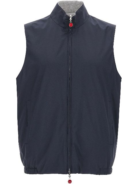 Kiton reversible gilet