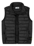 Stone Island Junior Compass-motif gilet - Black