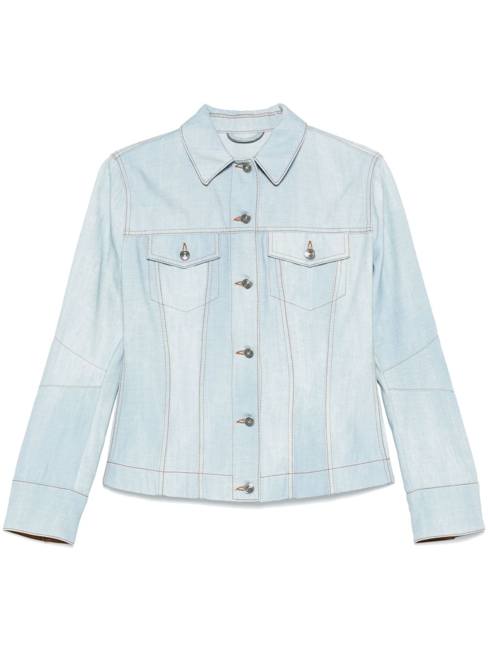 Ermanno Scervino Denim jack Blauw