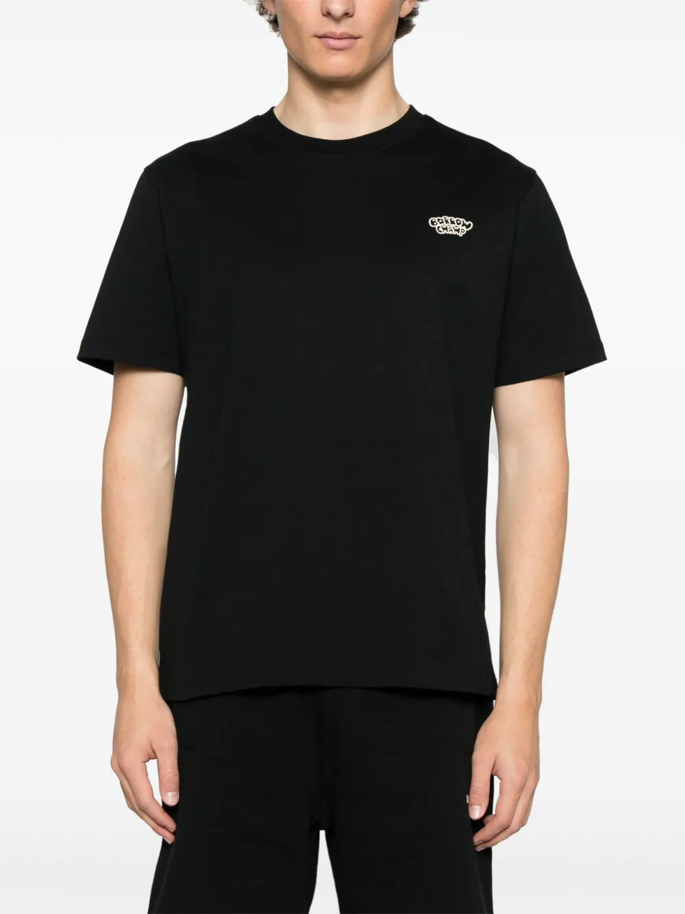BARROW T-shirt met logoprint Zwart