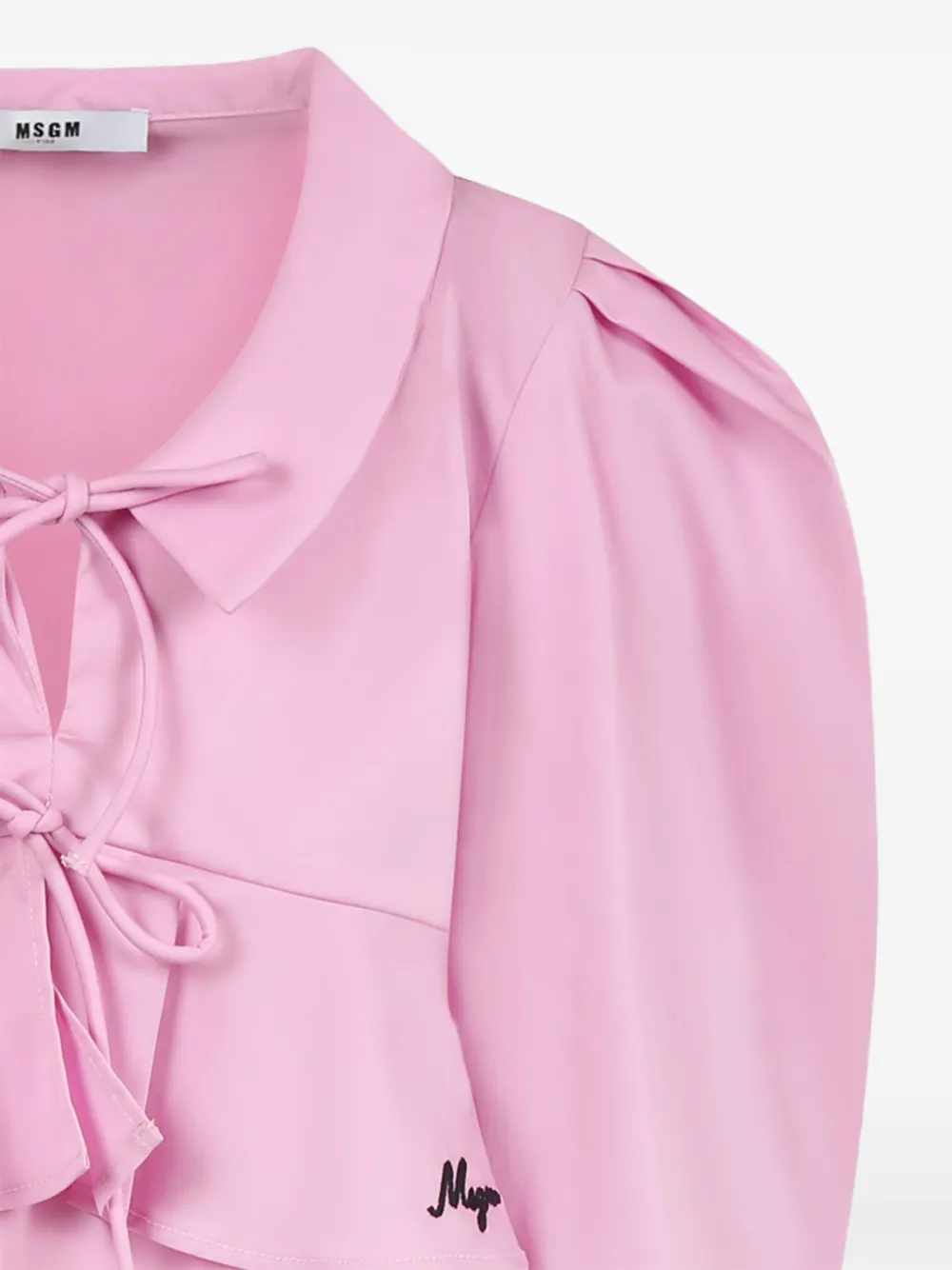 MSGM Kids Gelaagde jurk Roze