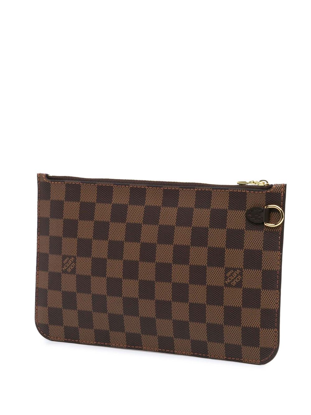 Louis Vuitton Pre-Owned 2020 Damier Ebene Neverfull pouch - Brown