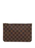 Louis Vuitton Pre-Owned 2020 Damier Ebene Neverfull pouch - Brown