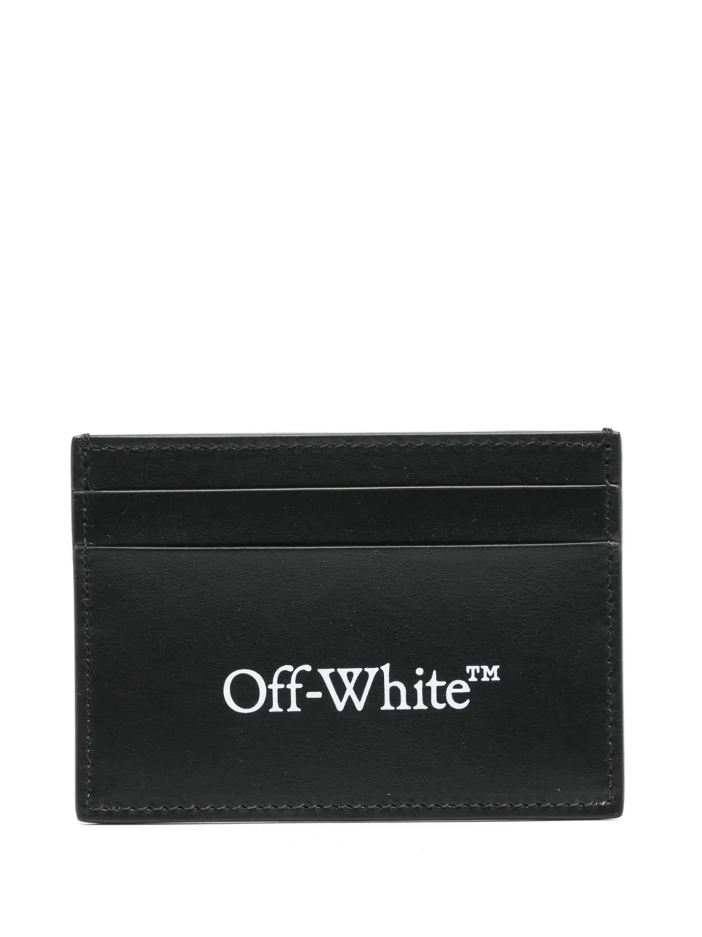 Off-White Pasjeshouder met logoprint Zwart