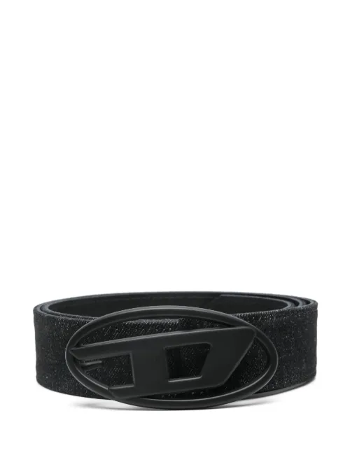Ceinture Oval D en cuir - Diesel - Modalova