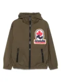 DSQUARED2 KIDS Invicta-patch jacket - Green