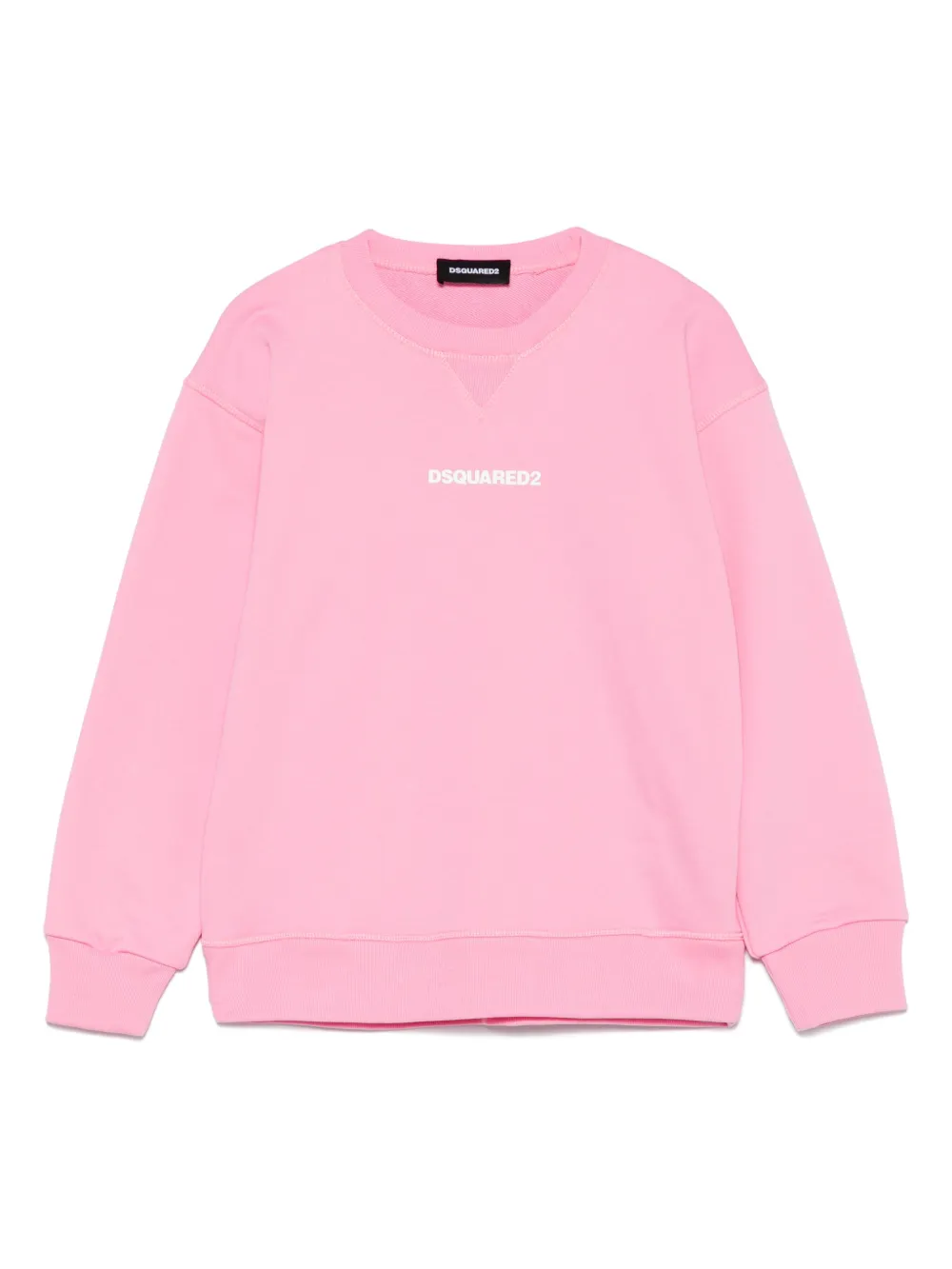 DSQUARED2 KIDS Moletom com aplicação de logo | Rosa | Image 1