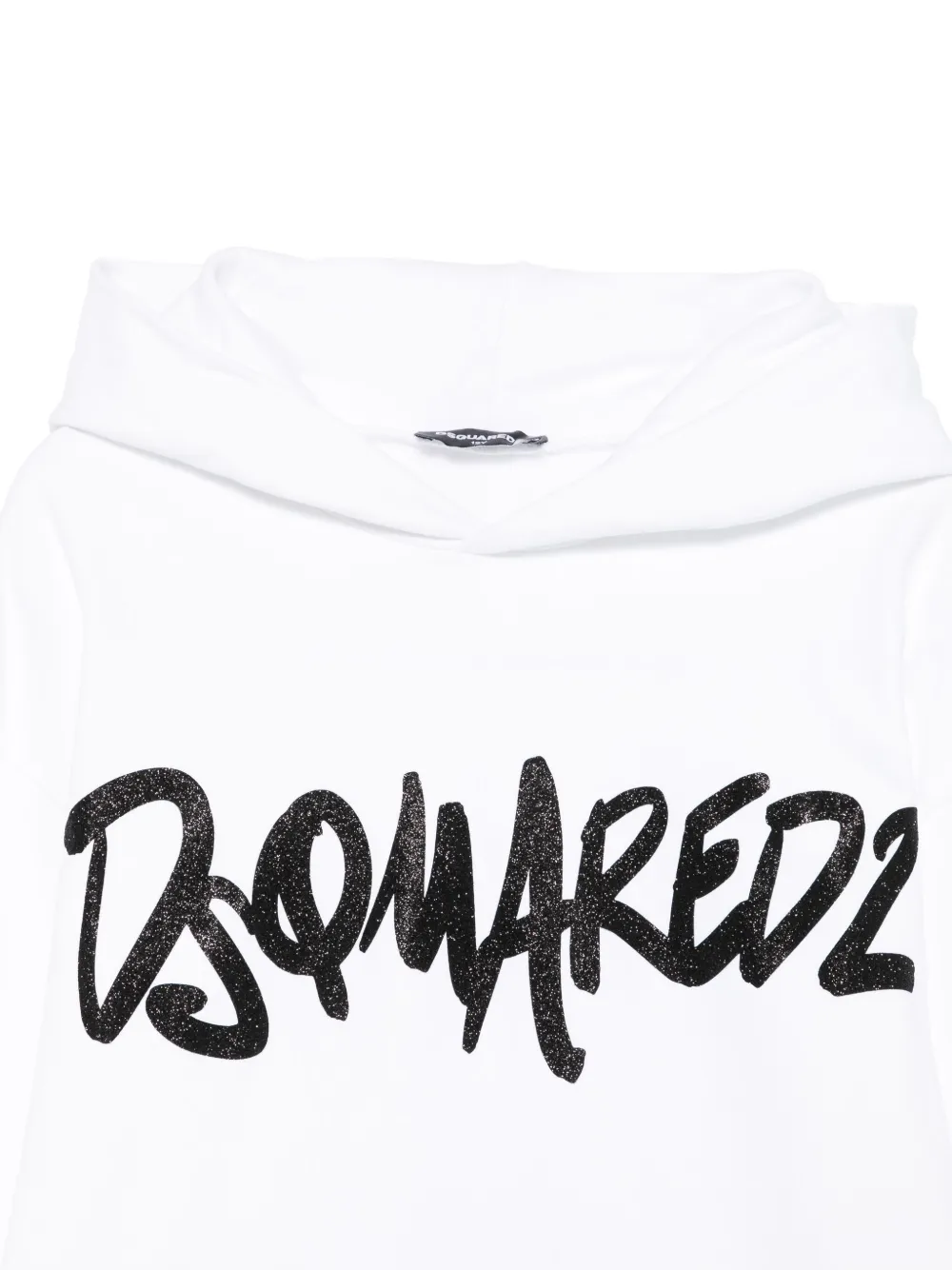 DSQUARED2 LOGO-EMBELLISHED HOODIE