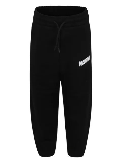 MSGM Kids logo-print track pants 