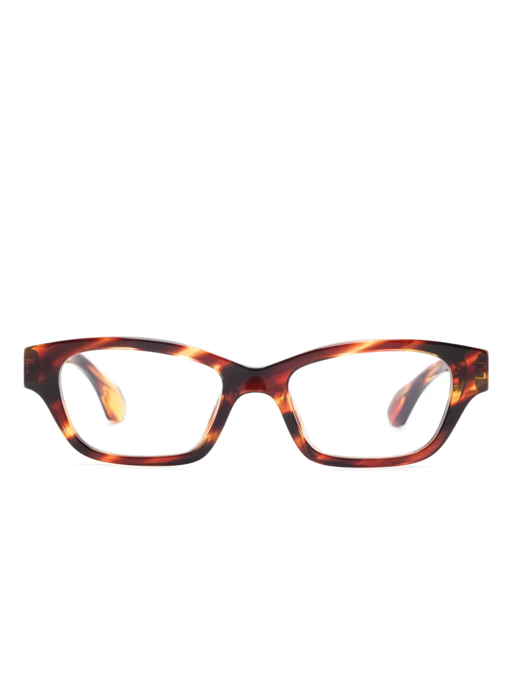 Alain Mikli lentes con armazón rectangular | marrón | Image 1