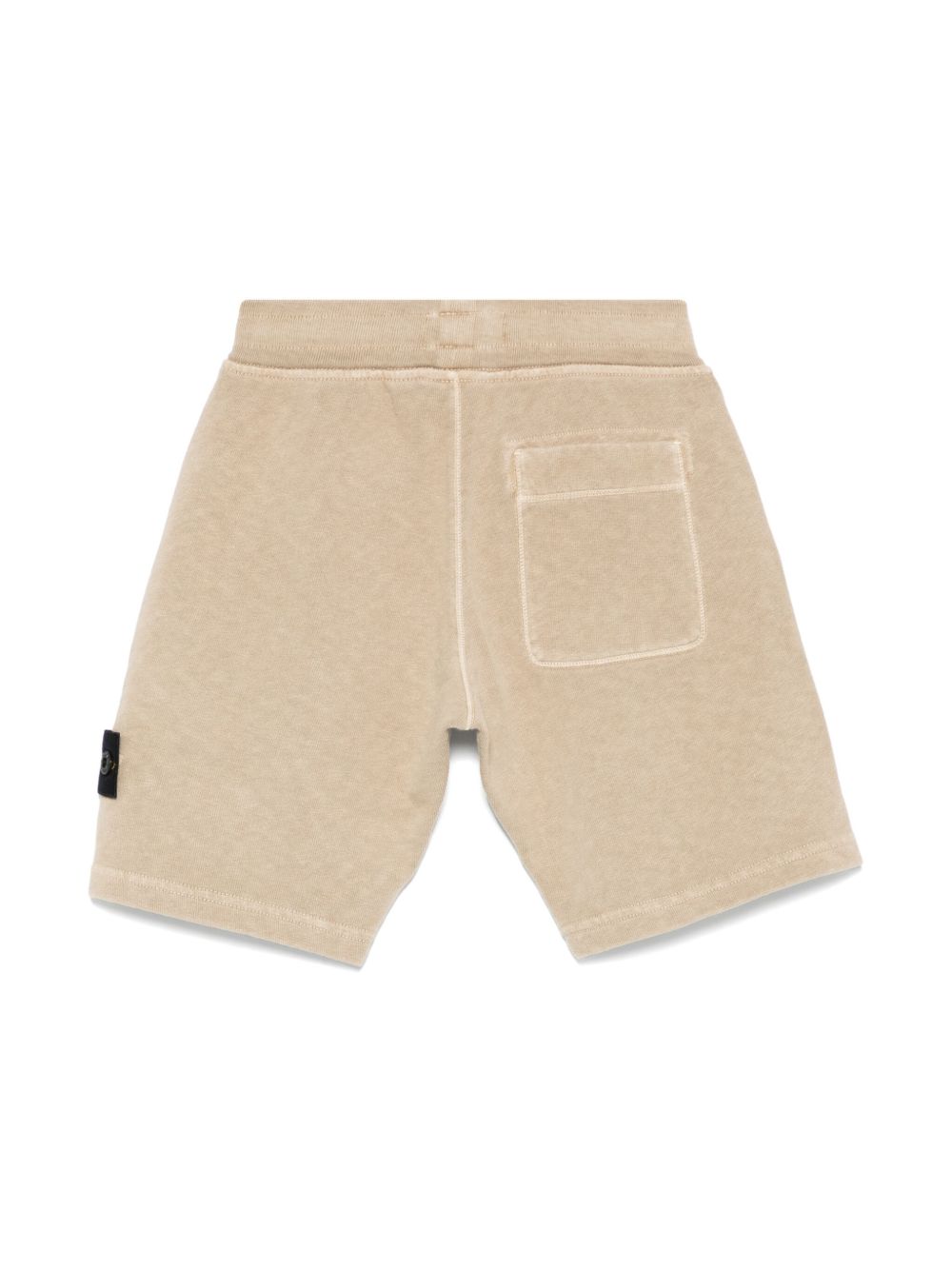 Stone Island Junior Compass-badge track shorts - Neutrals