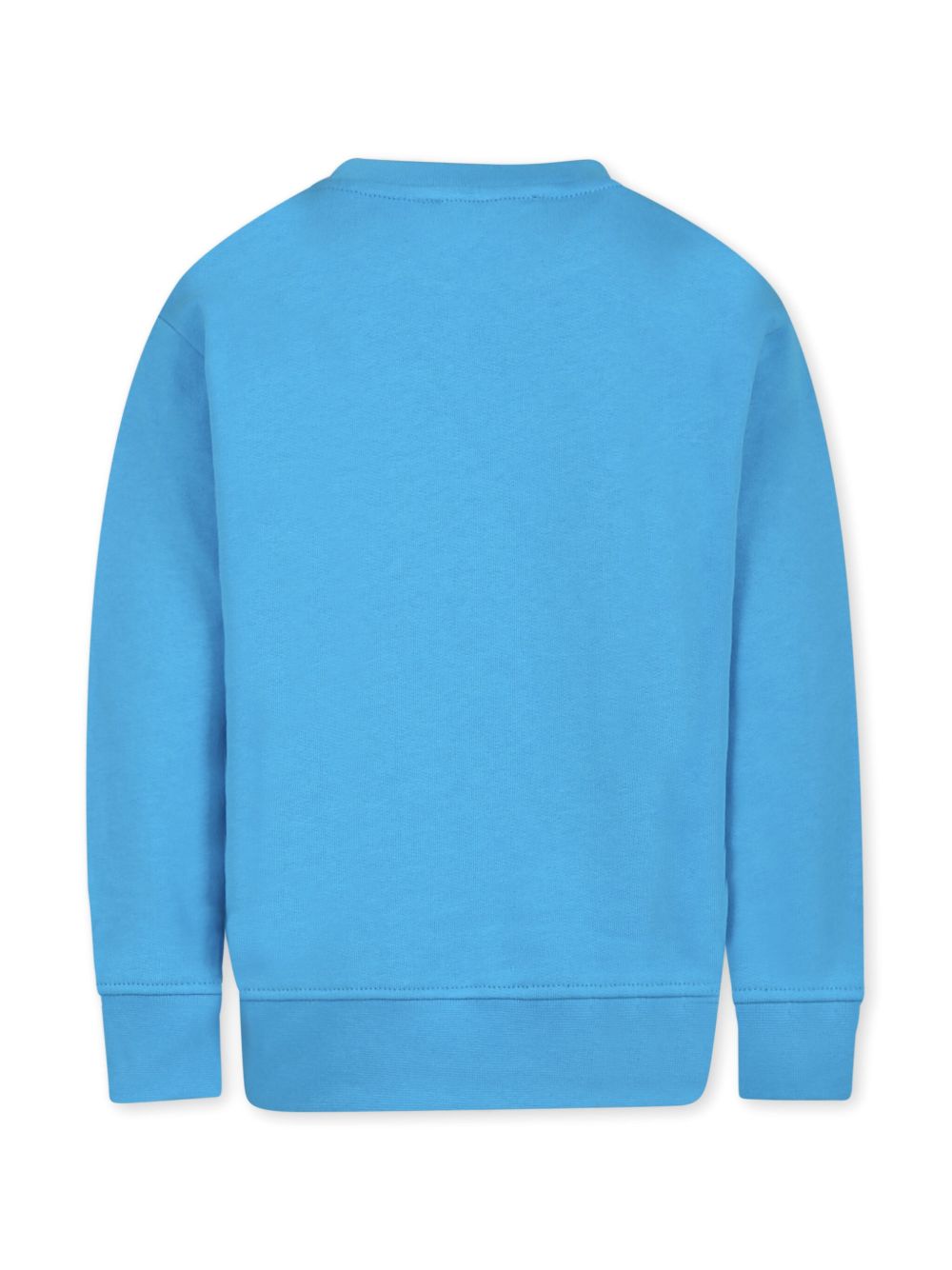 MSGM Kids logo-print sweatshirt - Blauw