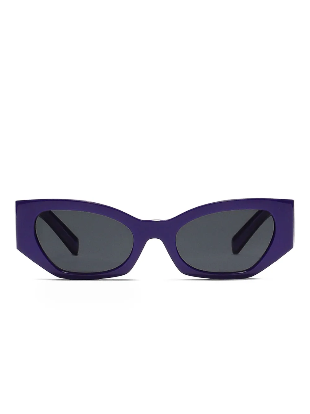 Dolce & Gabbana Kids DNA logo-plaque rectangle sunglasses | Purple | Image 1