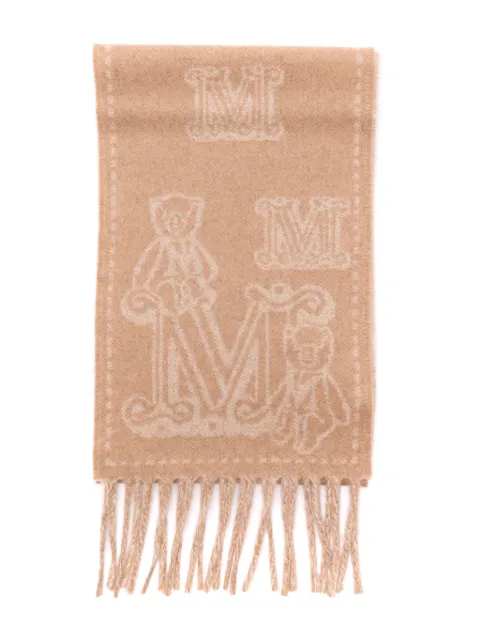 Max Mara mascada de cachemira en jacquard