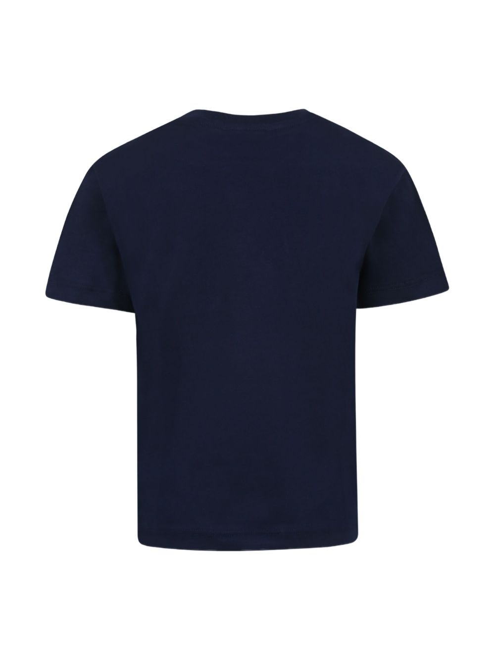 MSGM Kids logo-print cotton t-shirt - Blauw