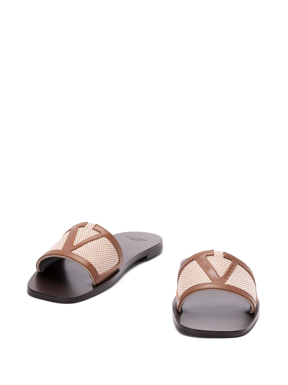 Valentino Garavani Vlogo slides Neutrals